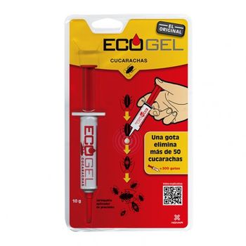 Ecogel Cucarachas 10 Grs. Jeringa