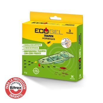 Ecogel Hormigas Kit 3 Trampas 15 Grs.