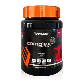 Infisport - Complex 3:1 Recovery 660 G - Carbohidratos Y Proteínas -  Sabor: Frutas Del Bo