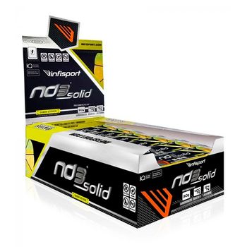 Infisport - Nd3 Solid - 21 Barritas X 40 G - Con Bcaa -  Sabor: Cítrico