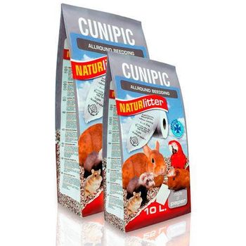 Cunipic Naturlitter - Lecho Ecológico De Papel, 10 Litros