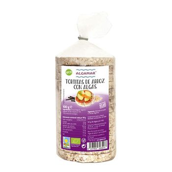 Tortitas De Arroz Y Algas Bio 100g Algamar