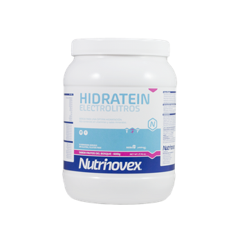 Hidratein Sales Minerales Minerales, Endurance, Vitaminas E Hidratos De Carbono, Aporte De Energia Progresiva, Alta Calidad, 600g En Polvo Sabor Frutas Del Bosque.