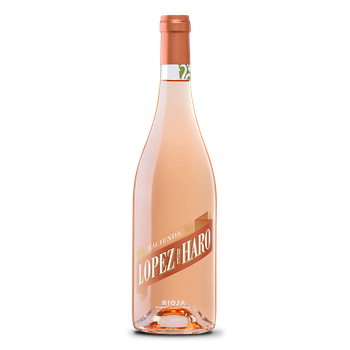 Hacienda López De Haro Rosé  2022 Vino Rosado D.o Rioja, 75cl, 12.5 % Vol