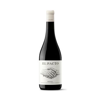 El Pacto Crianza 2020  Vino Tinto España Rioja D.o.ca. 75 Cl. 13.5º