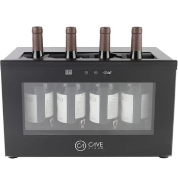 Vinoteca AGE6 H.Koenig 6 botellas, 17L, 3 bandejas, termoelectrica, 26dB,  70W