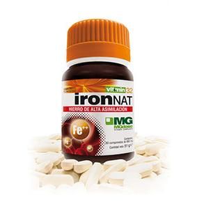 Iron Nat Mgdose, 60 Comprimidos