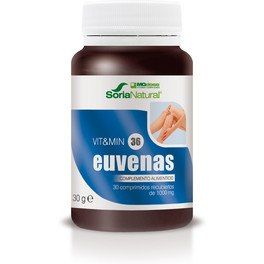 Mgdose Vit & Min 36 Euvenas 1000 Mg 30 Comp