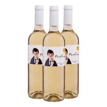 Pack 3 Uds. Flor Del Páramo Verdejo 2022-vino Blanco I.g.p. Castilla Y León, 75 Cl, 13% Vol.