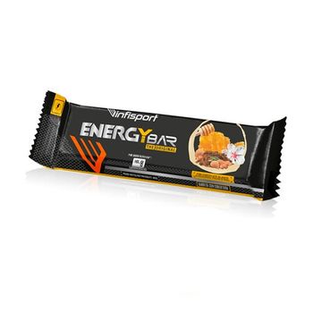 Infisport - Energy Bar 1 X 40 G - Miel Con Chocolate Blanco Y Pasas -  Sabor: Chocolate Bl