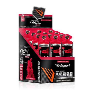 Infisport - Nd4 Gel Cross Up 18 X 50 Gr - Aporte Energético Con Cafeína -  Sabor: Frutas D