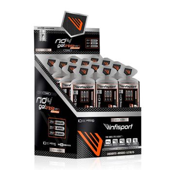 Infisport - Nd4 Gel 2:1 Con Cafeína 18 X 39 G - Gel Energético Semilíquido -  Sabor: Neutr