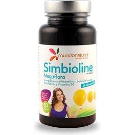 Mundo Natural Simbioline Megaflora 60 Capsulas (vientre Plano )