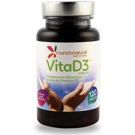 Mundo Natural Vitad3 4000 Ui 120 Perlas