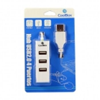 Hub Usb Coolbox  4 Usb 2.0 Hubcoo190 [i304b]