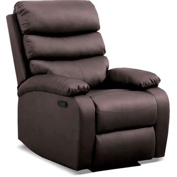 DUPI Sillón Relax Eléctrico RECLINABLE Boston Tela Gris Calor