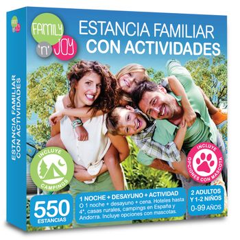 Caja Regalo Estancia Familiar Con Actividades