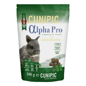 Cunipic Alpha Pro Conejo Junior Rabbit - 500g - Happyzoomascotas.com