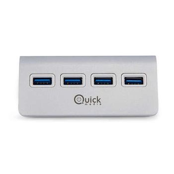 Quick Media Hub Usb 3.0 4p Qmh304p