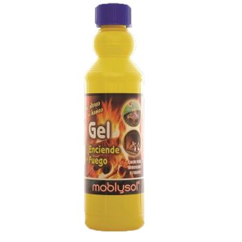 Gel Enciende Fuegos. Botella 500 Ml.