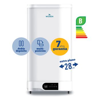 Termo Eléctrico Vertical - Termo Eléctrico 80 Litros - Potencia 1200w -  Temperatura Hasta 75º - Tanque Esmaltado - Universal Blue con Ofertas en  Carrefour