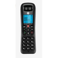 Cd4001 Telefono Dect Negro Identificador De Llamadas