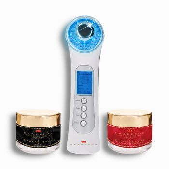 Rejuvenecedor Facial Por Ultrasonidos Drakefor Dkf-480 White & Cosmetic Luxe