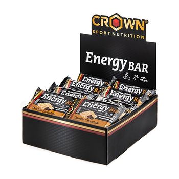 Crown Sport Nutrition - Energy Bar 12 X 60g - Barrita Energética De Rápida Asimilación -
