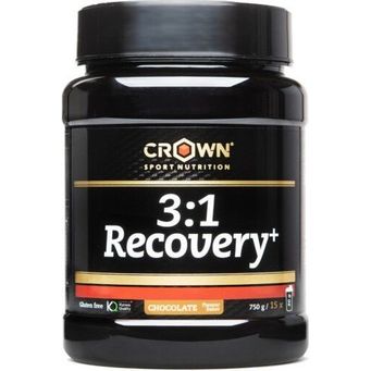 Crown Sport Nutrition 3:1 Recovery+ 750 G - Recuperador Muscular Para Deportes De Resistencia Con Certificación Antidoping Informed Sport. Sin Gluten