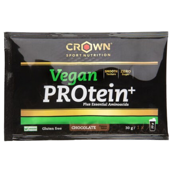 Crown Sport Nutrition Vegan Protein+ Sobre Chocolate 30 Gr