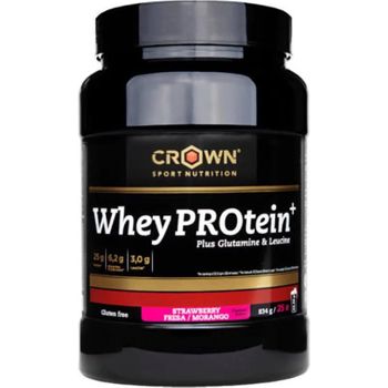 Crown Sport Nutrition Whey Protein+ 871 G. Whey Con Leucina Y Glutamina Extra Y Certificación Antidoping Informed Sport - Sin Gluten