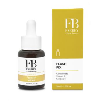 Serum Facial Flash Fix  30ml                                     Vitamina C + Acido Kójico