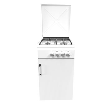 Vitrokitchen RU9060B - Cocina Gas Butano Rústica 85 x 90 cm