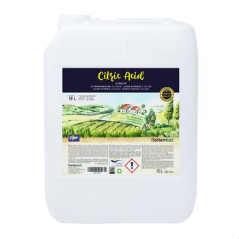 Ácido Cítrico Ecológico 10 L. Nortembio. Cítrico Anhidro Líquido Concentrado. Limpiador-bio.