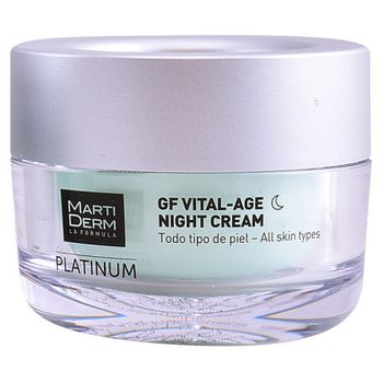 Crema De Noche Platinum Gf Martiderm (50 Ml)