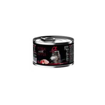 Alpha Spirit Lata Cerdo Manzana 12x150 Grs