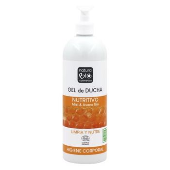 Gel De Ducha Nutritivo Miel Y Avena Bio Naturabio Cosmetics 740ml