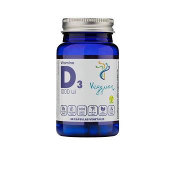 Vitamina D3 1000ui Veggunn 60 Cápsulas