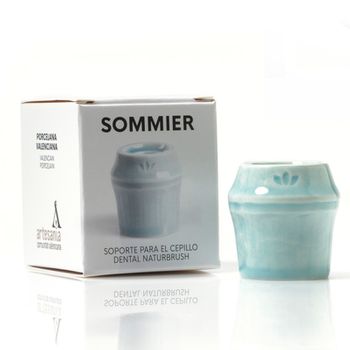 Soporte Para Cepillo De Dientes Naturbrush Sommier Azul