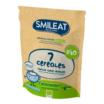 Papilla De 7 Cereales Eco Smileat 200 G con Ofertas en Carrefour