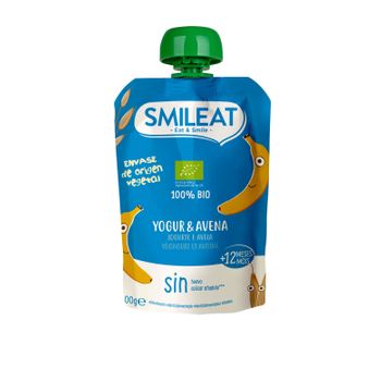 Pouche Yogur Y Avena Eco Smilet 100 G