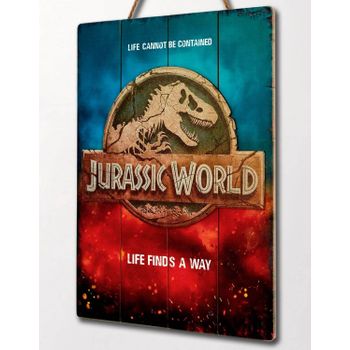 Cuadro De Madera 3d Jurassic World Life Finds A Way Internacional