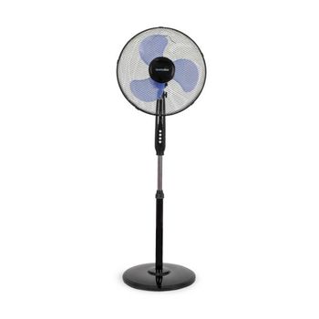 Ventilador De Pie Negro 40 W | Universalblue