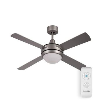 Ventilador De Techo Sin Aspas Noaton 11056br Vega / 56cm / Con Luz Led Y  Mando / Altavoz con Ofertas en Carrefour