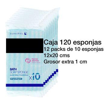 Esponjas Jabonosas Desechables Caja 120 Unidades Ortoprime