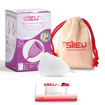 Copa Menstrual Sileucup Soft, Talla S, Transparente