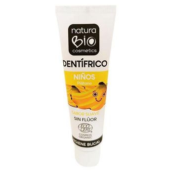 Dentífrico Infantil Sabor Plátano Naturabio 50 Ml