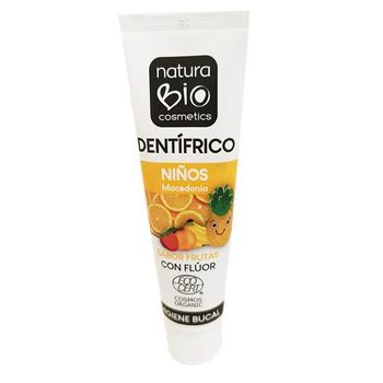 Dentífrico Infantil Sabor Macedonia Naturabio 50 Ml