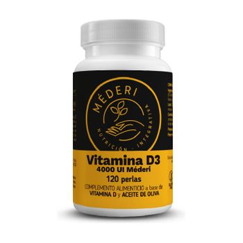 Vitamina D3 4000 Ui Méderi 120 Perlas