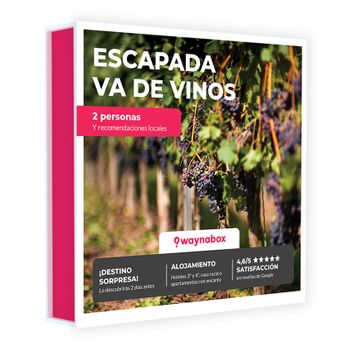 Cofre Escapada De 2 Días Va De Vinos Para 2